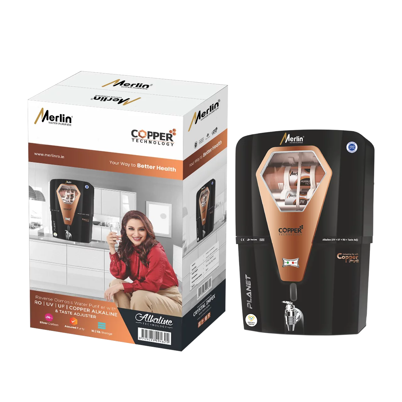 aqua Penta Copper Planet Merlin RO