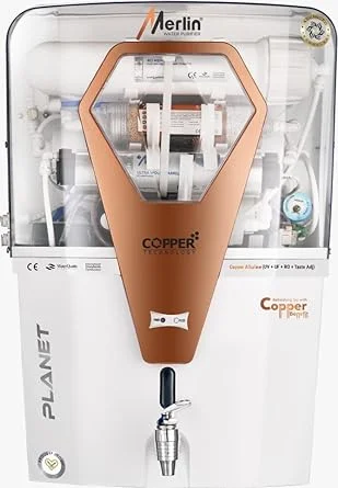 Aqua Penta Merlin Planet Copper White RO + ADJUSTER Alkaline +UV+ UF+ Taste ADJUSTER