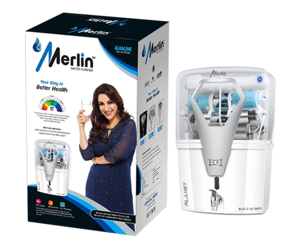 Aqua Penta merlin-Planet-Copper Technology RO +UV +UF+ Test Adjuster -digital-White.