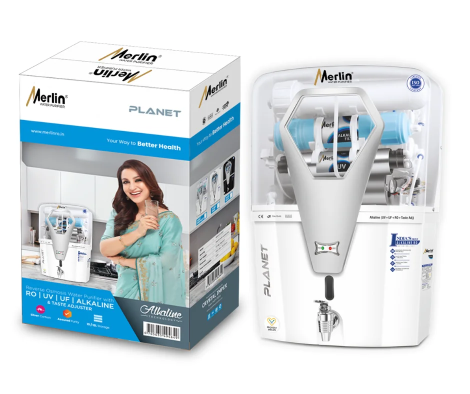Aqua Penta merlin-matrix-Copper Technology RO +UV +UF+ Test Adjuster -digital-black.