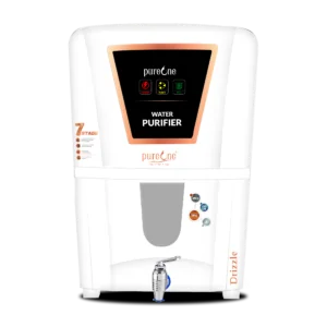 Aqua Penta Pure One Drizzle Digital RO+UV+UF+TDS Control+ Alkaline+ UV in Tank Water Purifier [white]