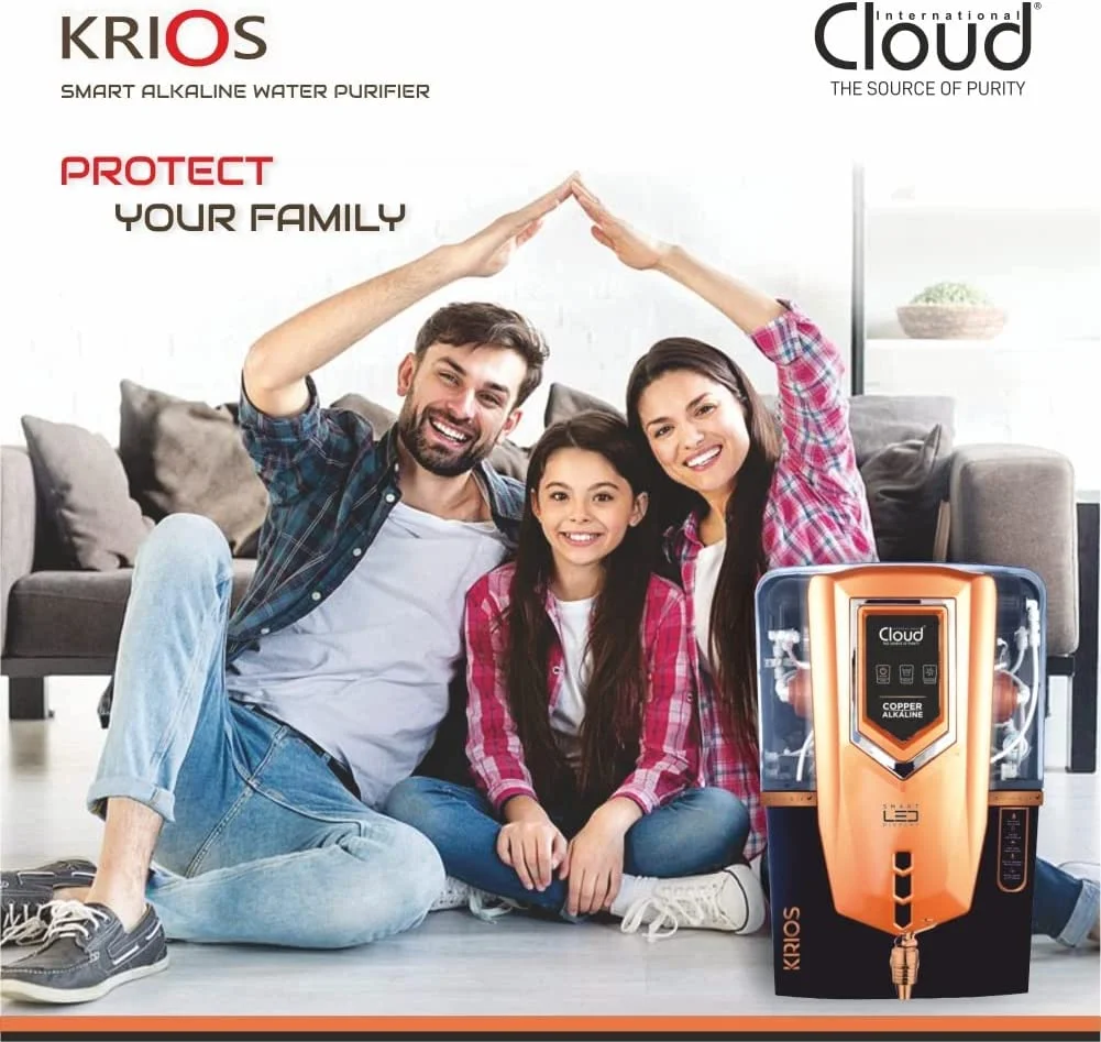 Aqua Penta merlin-Krios -Copper Technology RO +UV +UF+ Test Adjuster -digital